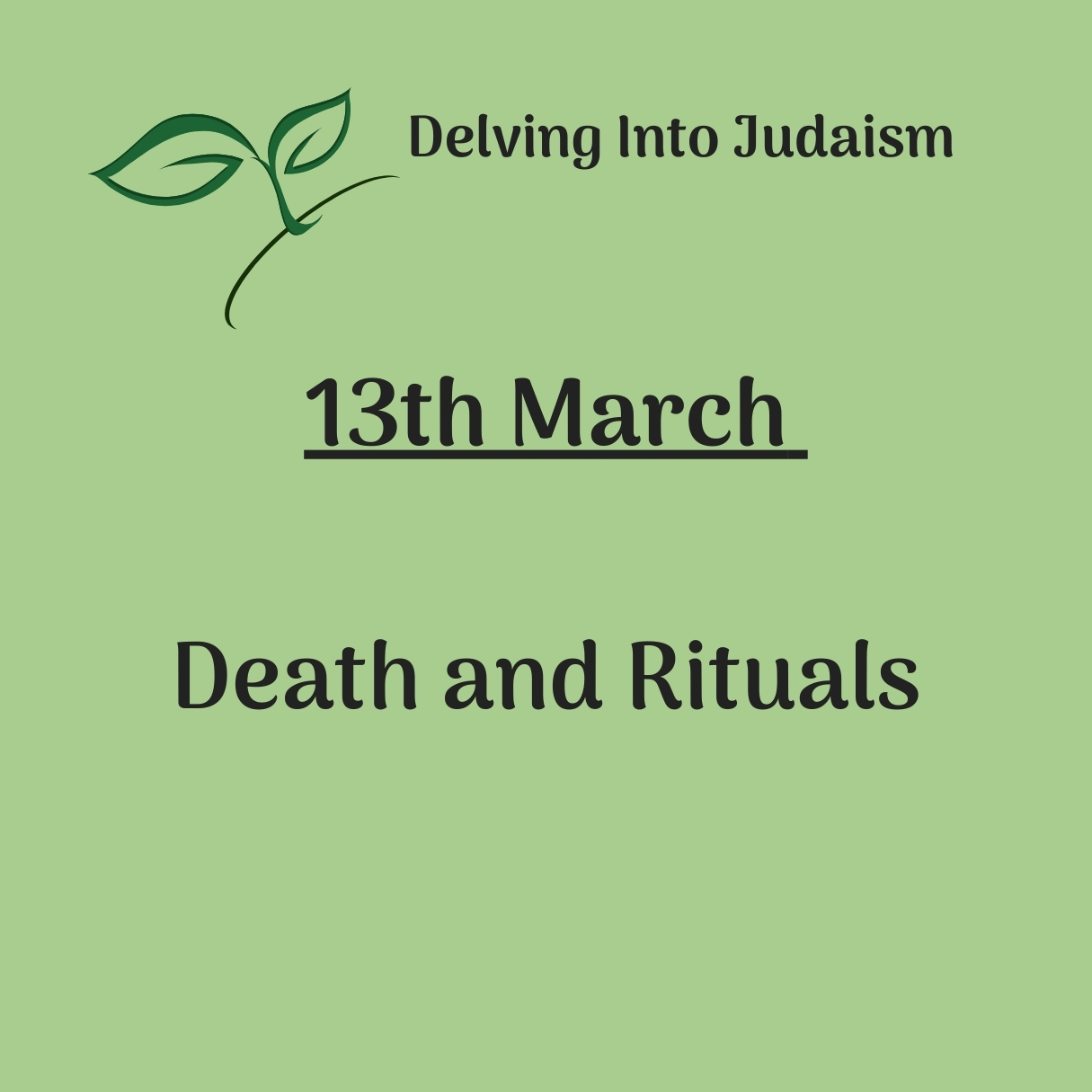 Delving into Judaism