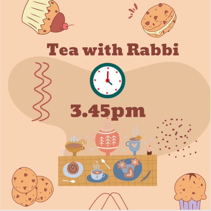 Tea with the Rabbi