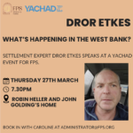 Dror Etkes - What’s Happening in the West Bank?