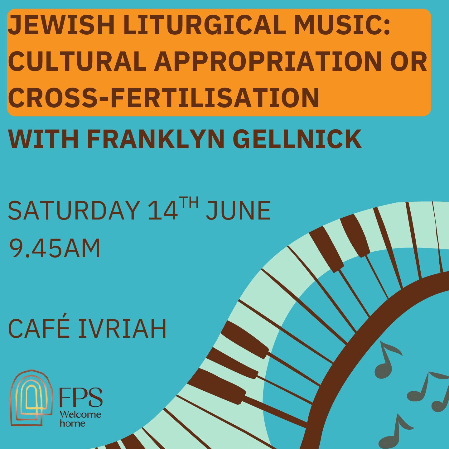 Café Ivriah with Franklyn Gellnick