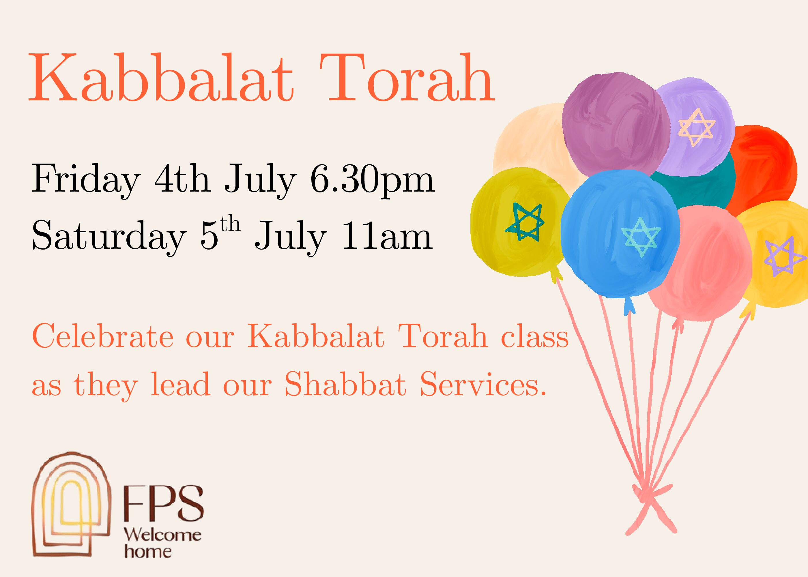 Kabbalat Torah leading Shabbat Service