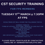 CST Security Training for FPS Members