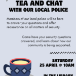 Tea and Chat with our Local Police